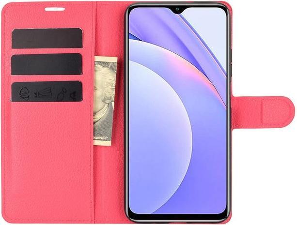 Image du produit MU Classic Série de couvertures de livres en cuir litchi (Xiaomi Redmi 9T, Realme 9 4G)