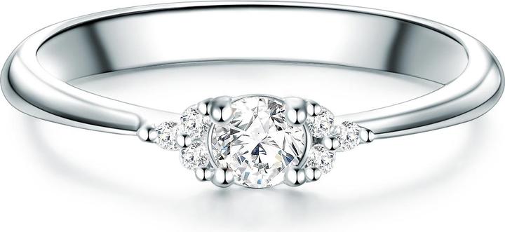 Trilani Damen Sterling Silber Zirkonia silber - 11196