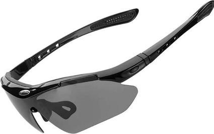 Produktbild Rockbros 10143 photochrome UV400-Fahrradbrille – Schwarz (Schwarz, Schwarz)