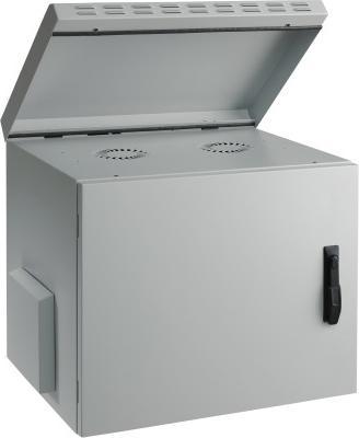 Immagine prodotto EFB Elektronik 691709IP55.1G Scaffale a parete Rack 9U Grigio chiaro (9 HE, Rack da 19 pollici)