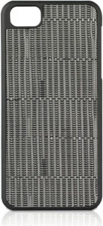 Image du produit Macally Woven Snap-On Étui de protection pour iPhone 5/5S/SE Gris (Apple iPhone 5s, Apple iPhone 5, Apple iPhone SE)