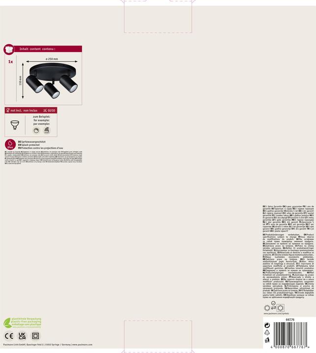 Actual product image Paulmann Spotlight Zyli (GU10)