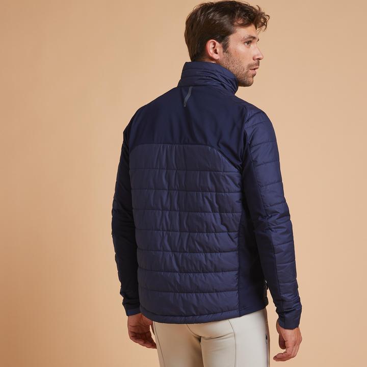 Produktbild Fouganza Reitjacke Light Herren dunkelblau/blau (XL)