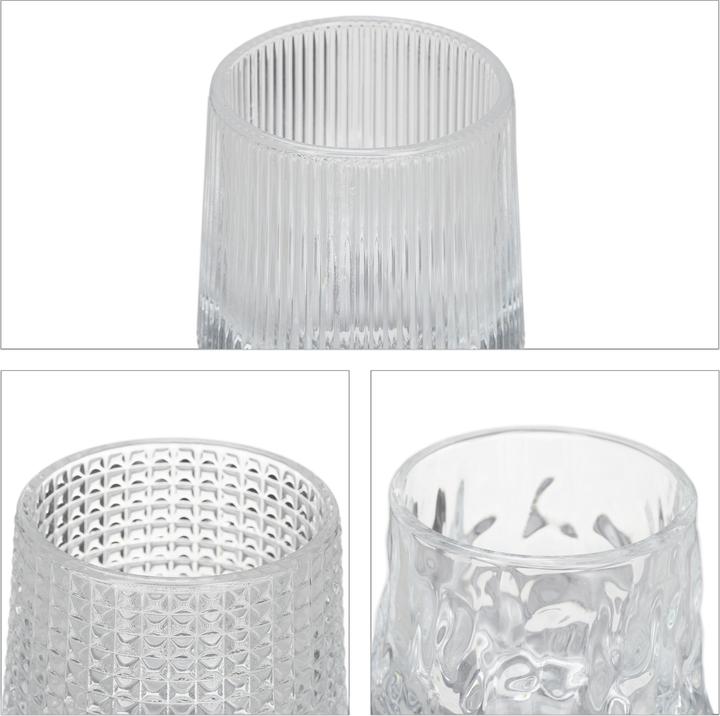 Produktbild Relaxdays 12x Whisky-Glas (1.50 dl, 12 x, Whiskygläser)
