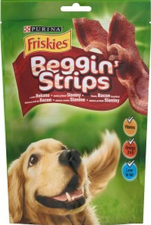 Purina Friskies Beggin Strips Cibo secco per gatti 120 g Adulti (Adulto, 1 pz., 120 g)