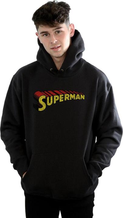 Produktbild Superman Telescopic Crackle Logo Kapuzenpullover (XXL)