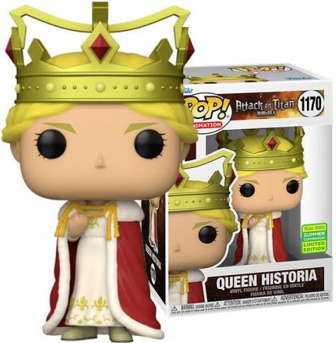 Image du produit Funko Pop! Attack on Titan Queen Historia (1158) EXM SDCC 22