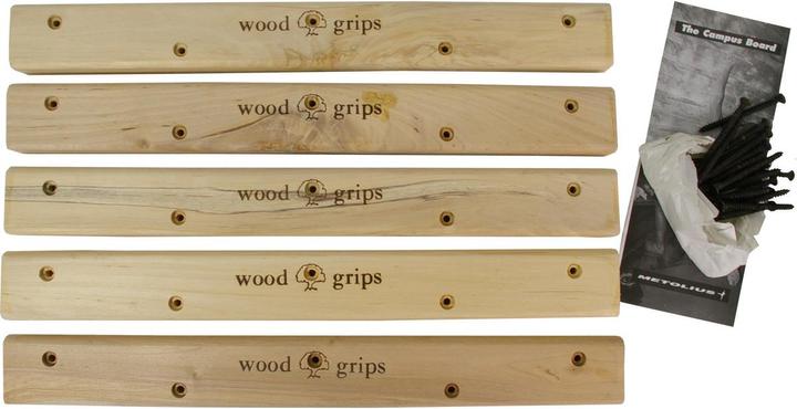 Image du produit Metolius Wood Grips Campus Rung Training Board 5 pack M