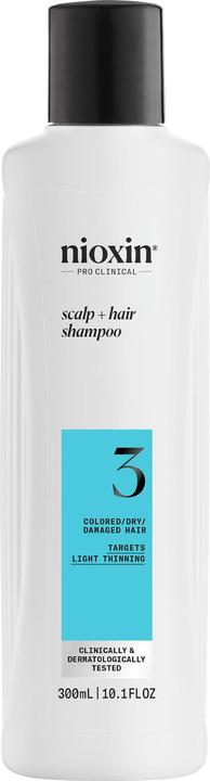 Actual product image Nioxin Scalp + Hair System 3 Shampoo (300 ml, Liquid shampoo)