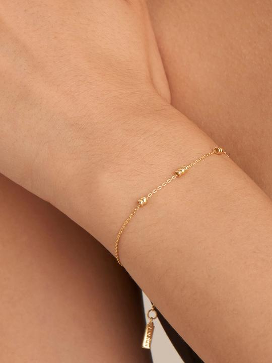 Image du produit Ania Haie Bracelet Smooth Operator B038-01G Femme (16.50 cm, Argent 925)