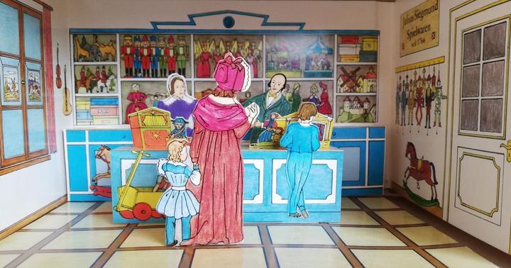 Immagine prodotto Das Biedermeier-Spielzeughaus (Tedesco, Hubert Siegmund, Therese Siegmund, 2021)