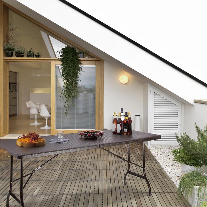 Produktbild Relaxdays Gartentisch (178 cm)