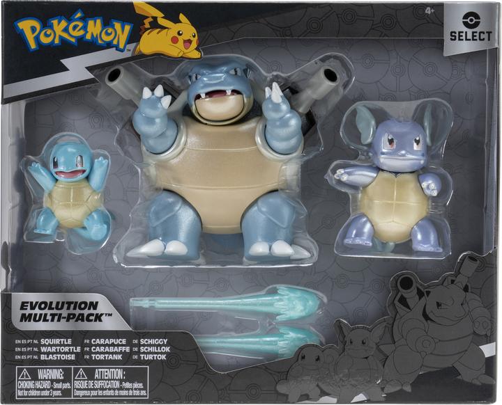 Immagine prodotto Jazwares Seleziona i Multipack Evolution Schiggy Schillok Turtok