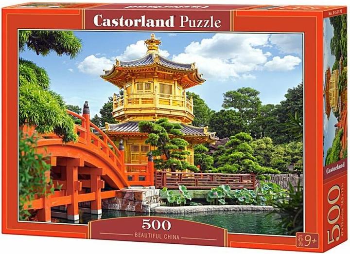 Actual product image Castorland Beautiful China, Puzzle 500 pieces (500 pieces)