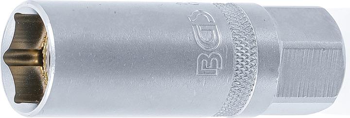 Actual product image BGS Spark Plug Socket with Magnet, Hexagon 10 mm (3/8") Drive 16 mm