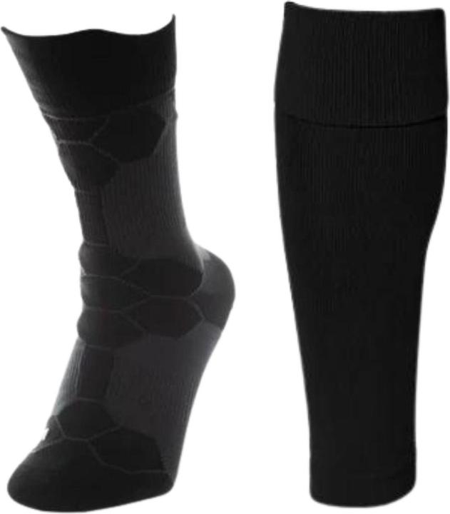 Immagine prodotto NovoSoxx Fussballstulpen und Socken Grösse 36-41 Schwarz Set Tubxx und GripSoxx (36 - 41)