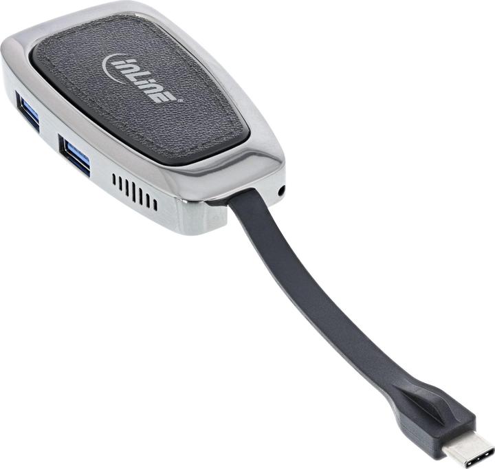 Immagine prodotto InLine Hub multifunzione USB 3.2 Gen.2 (USB-C, 4 Porti)