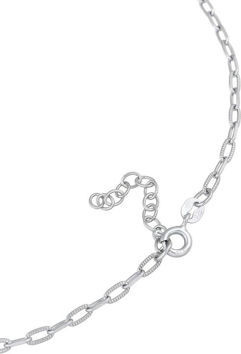 Immagine prodotto Elli Gioielli per i piedi Catena a maglie Basic in argento 925 (Argento 925, 22 cm)