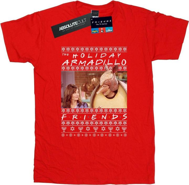 Friends Fair Isle Holiday Armadillo TShirt (XL)
