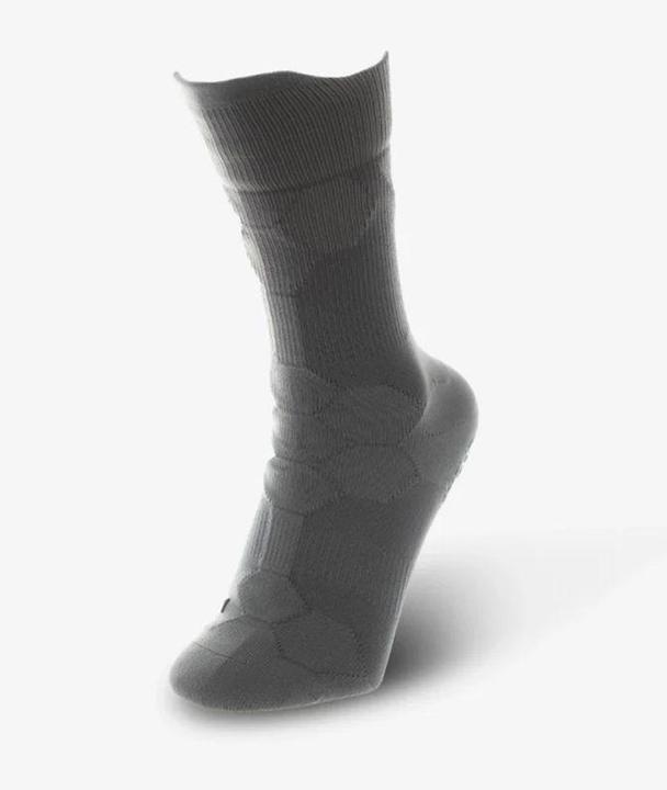 Produktbild NovoSoxx Fussballsocken Gr. 42-47 Grip Socken Fussball Strümpfe GripSoxx Grau (42 - 47)