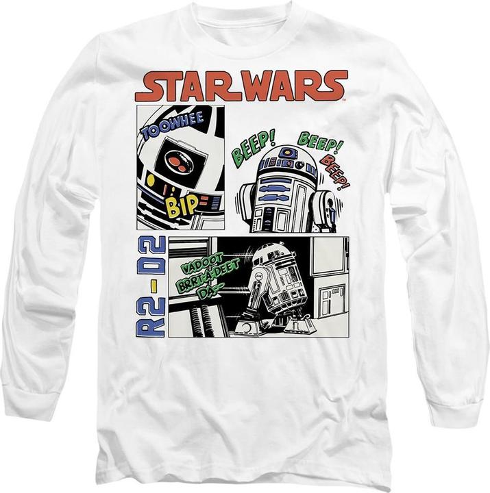 Immagine prodotto Star Wars Beep Boop Maglietta R2-D2 Adulto Unisex (S)