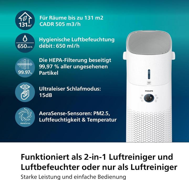 Image du produit Philips Series 3000 AC3737/10 (131 m²)
