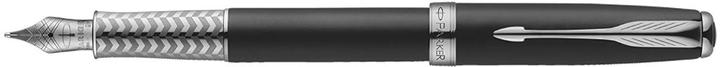 Immagine prodotto Parker Pen PARKER S1935167 Set regalo SONNET S.E. SECRET SHELL BLACK C.C. Penna stilografica (M) con taccuino (Nero, 1 x)