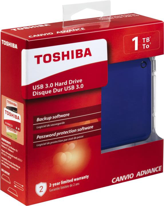 Produktbild Toshiba Canvio Advance (1 TB)