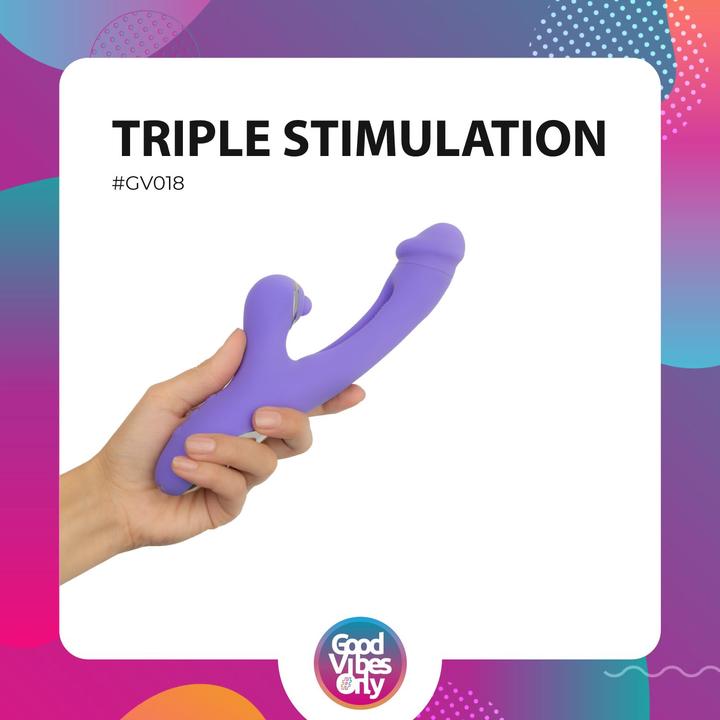 Produktbild Good Vibes Only Tess Rabbit Vibrator mit GPunktStimulator