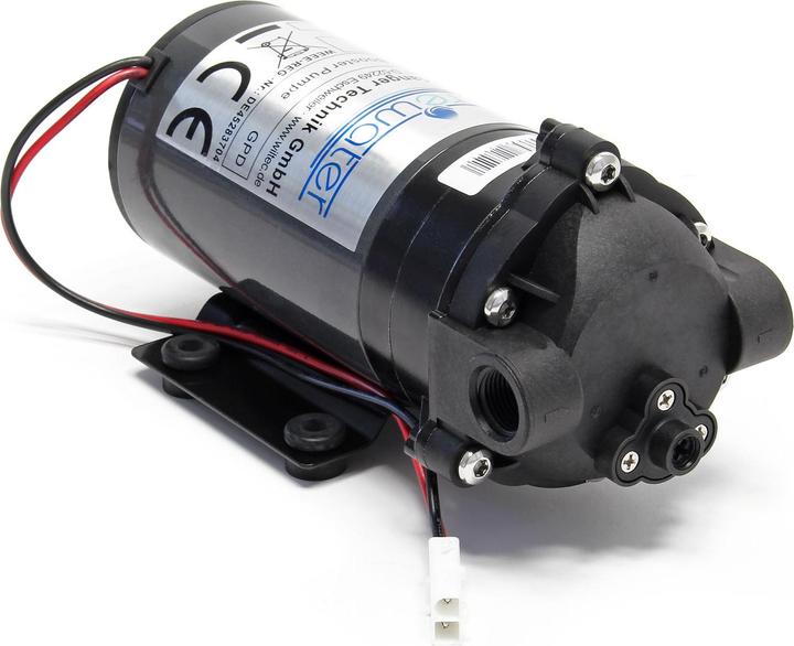 Produktbild Naturewater Druckerhöhungspumpe 50 GPD (190 l) Booster Pumpe 24W Umkehrosmose (Boosterpumpe)