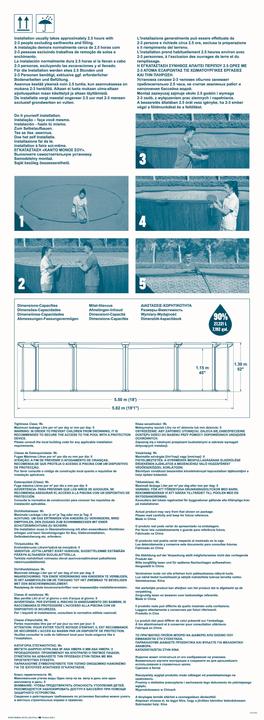 Produktbild Bestway Hydrium (Ø 550 x 130 cm)