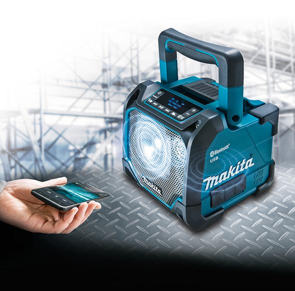 Actual product image Makita DMR202 (32 h, Rechargeable battery operated, Electrical connection)