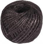 Produktbild Rayher Sisalkordel im Knäul, 1mm ø, schwarz, 50 m