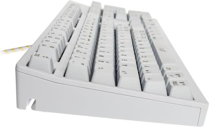 Produktbild CHERRY xtrfy K2 für Gaming, Kailh Rot - RGB-LED - Weiss (DE, Kabelgebunden)