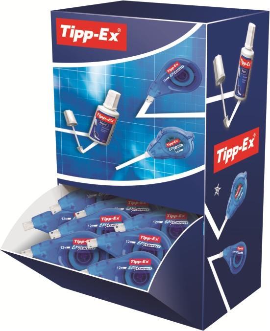 Immagine prodotto Bic Ricarica Tipp-Ex Easy, Blu, 14 m, 5 mm, Scatola, 20 pz.