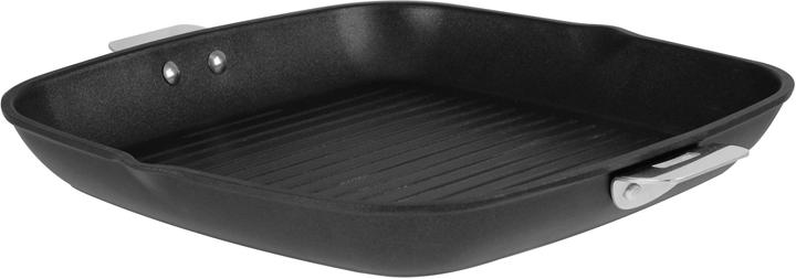 Actual product image Cristel Grill Pan Cookway 28 x 28 cm (28 cm, Grill pan, Aluminium)