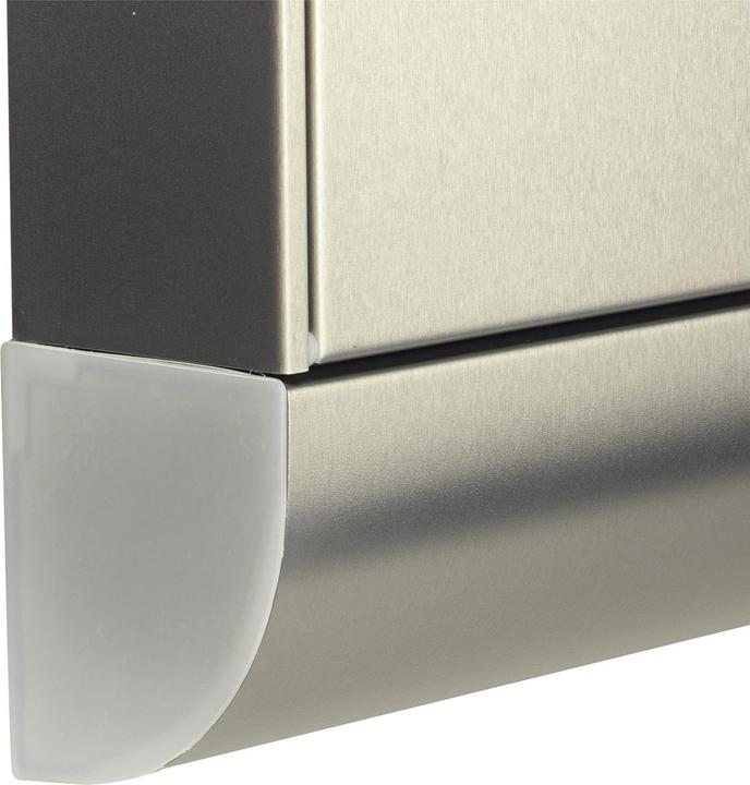 Actual product image Renz Burg-Wächter side cover for newspaper compartment (post box) V-shaped KST transparent