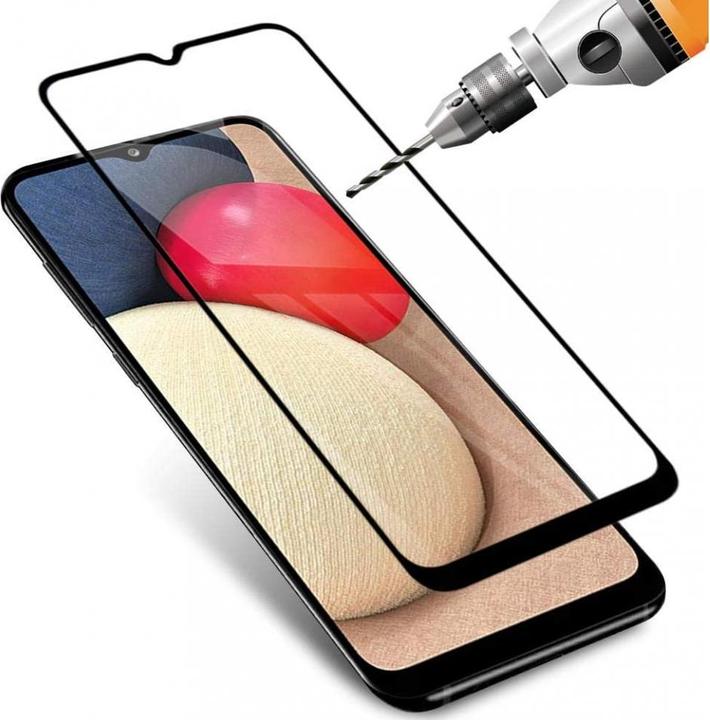 Productafbeelding Screenguard Samsung Galaxy A02s Volledig scherm Beschermende Glas Film 2.5D 9H (1 Stuk, Samsung Galaxy A02s)