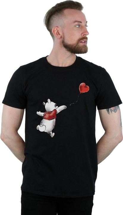 Immagine prodotto Winnie the Pooh Maglietta da uomo in cotone con palloncini (XL)