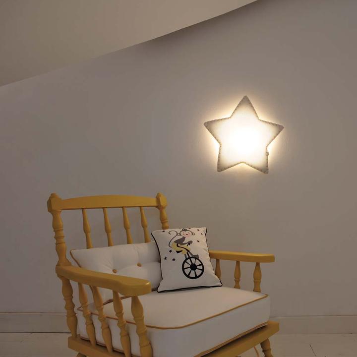 Image du produit Buokids Lampe douce veilleuse/applique étoile