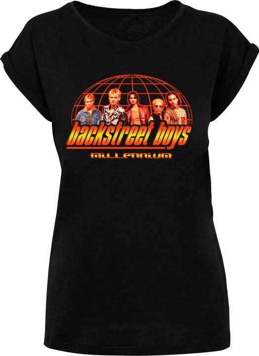 Immagine prodotto Merchcode Donna Backstreet Boys - Maglietta a spalla estesa Millenium Globe - 112147 (XXL)