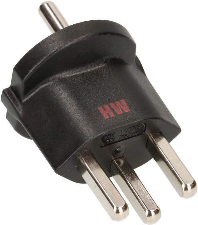 Produktbild Max Hauri Fixadapter Kupplung Schuko (Typ 23, CEE 7/7)