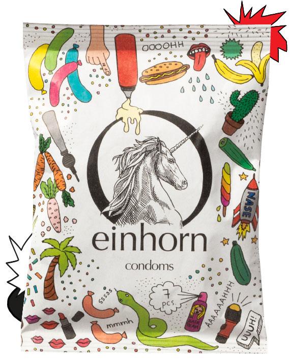 Actual product image Einhorn Condoms Penis objects (7 pcs.)