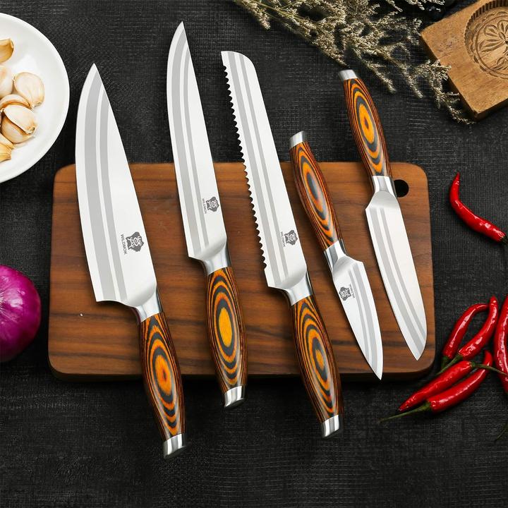 Produktbild Wildmok 5-teiliges Küchenmesser-Set (21 cm)