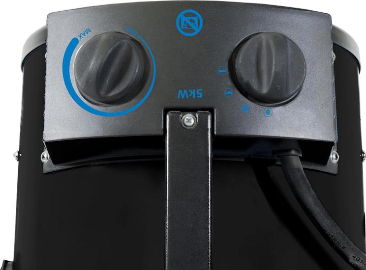 Produktbild Güde Elektroheizer Heitgerät 5 kW / 400 V Starkstrom mit Thermostat & Überhitzungsschutz (5000 W)