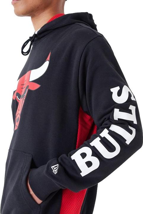 Actual product image New Era Oversized Hoody MESH PANEL Chicago Bulls (S)
