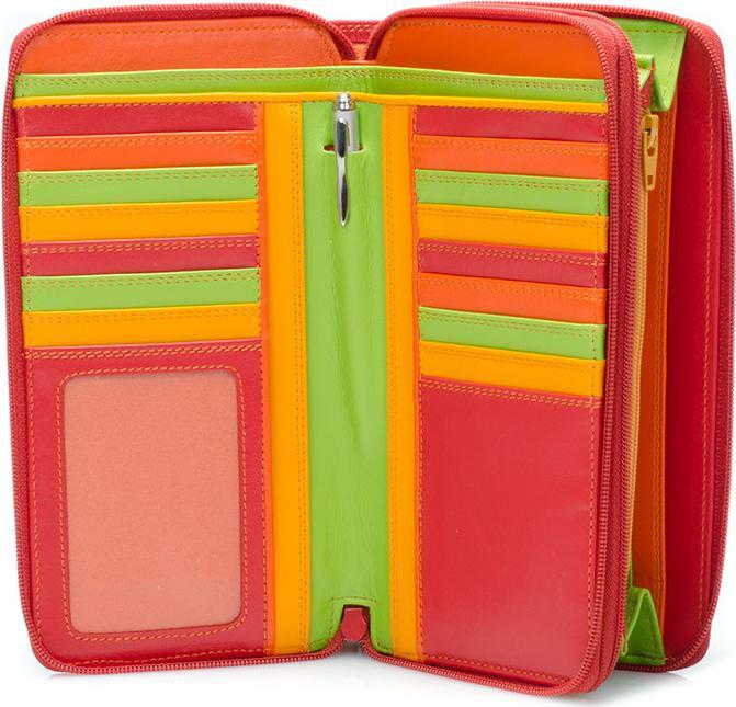 Produktbild Mywalit Large Double Zip Around Purse Geldbörse Leder 18 cm