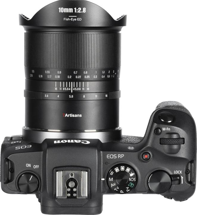 Actual product image 7artisans 10mm F2.8 Canon (EOS-R Mount) mark ii