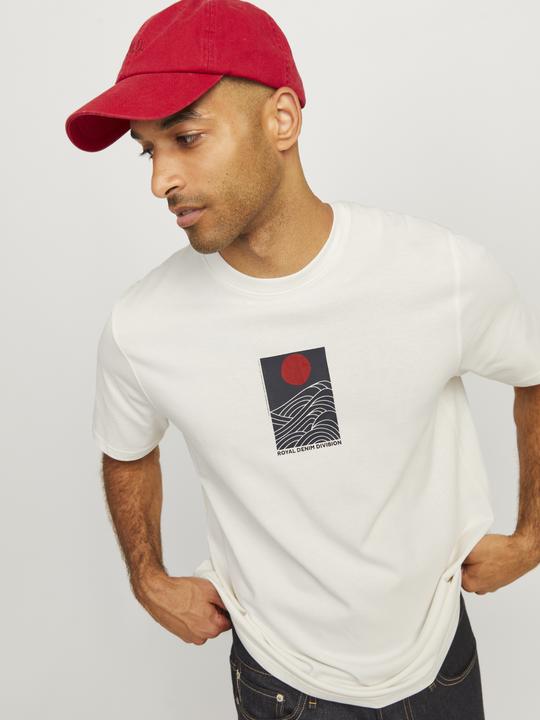 Produktbild Jack & Jones RDD Gedruckt Rundhals T-shirt T-shirt (L)