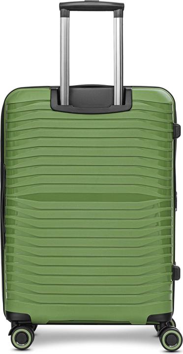 Actual product image Stratic Shine 4-wheel trolley 65 cm with expansion fold (69 l, M (50 - 90l))